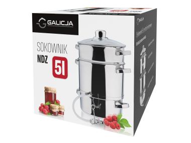 Zdjęcie: Sokownik nierdzewny 5 L GALICJA