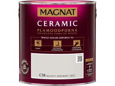 Zdjęcie: Farba Ceramic mglisty krzemień C58 2,5L MAGNAT