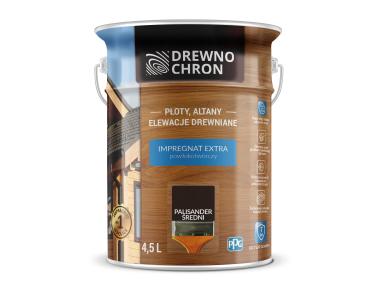 Zdjęcie: Impregnat do drewna Extra palisander średni 4,5 L DREWNOCHRON