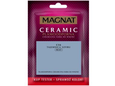 Zdjęcie: Farba Ceramic tester koloru tajemnica szafiru C56 30ml MAGNAT
