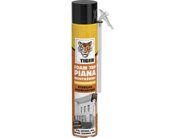 Zdjęcie: Piana montażowa niskoprężna Foam 750, 700 ml TIGER