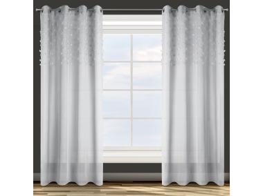 Zdjęcie: Zasłona gotowa D91 Stella 140x250 cm szary EUROFIRANY