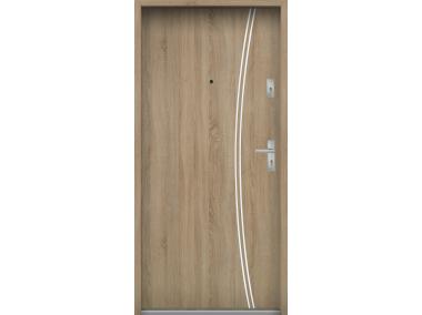 Zdjęcie: Drzwi wejściowe do mieszkań Bastion R-61 Sonoma 80 cm lewe ODO KR CENTER