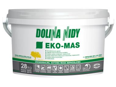 Zdjęcie: Masa szpachlowa Eko-mas uniwersalna 28 kg DOLINA NIDY