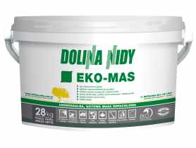 Masa szpachlowa Eko-mas uniwersalna 28 kg DOLINA NIDY