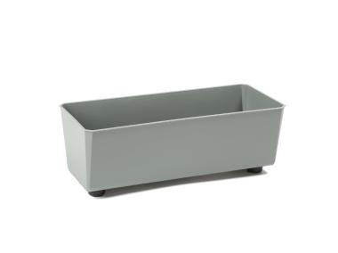 Zdjęcie: Skrzynka Saga 37,5x17 cm recycled szarozielona LAMELA PLASTIC