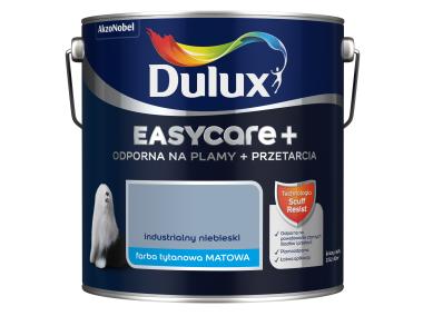 Zdjęcie: Farba lateksowa EasyCare+ Industrialny Niebieski 2,5 L DULUX