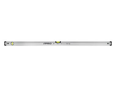 Zdjęcie: Poziomnica PRO600 anodowana srebrna z magnesami 120 cm PRO