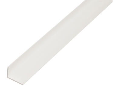 Zdjęcie: Profil kątowy PVC biały 1000x25x15x1,0 mm ALBERTS