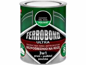 Farba antykorozyjna Ferrobond Ultra Mat czarny 0,7L JURGA