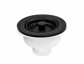 Spust zlewozmywakowy 1.1/2 x113 mm z sitkiem wyciąganym ze stali nierdzewnej MCALPINE
