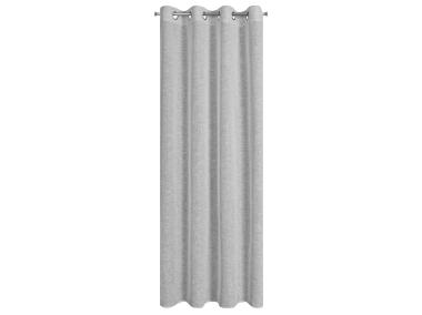 Zdjęcie: Zasłona gotowa Amari 140x250 cm stalowy EUROFIRANY