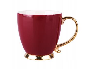 Zdjęcie: Filiżanka 400 ml Urban Gold burgund ALTOMDESIGN