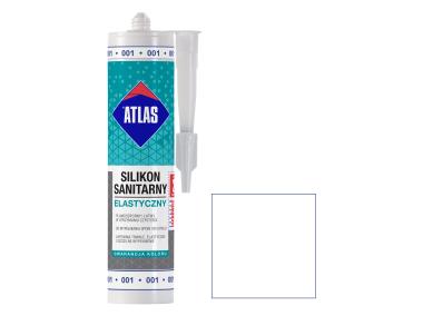 Zdjęcie: Silikon sanitarny elastyczny 001 biały 280 ml ATLAS