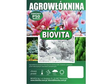 Zdjęcie: Agrowłóknina P-50 biała 1,6x5 m BIOVITA