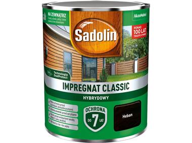 Zdjęcie: Impregnat Classic Hybrydowy heban 0,75 L SADOLIN