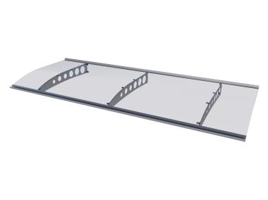 Zadaszenie Swing PT/ET 240x90x22,5 cm stal nierdzewna GUTTA
