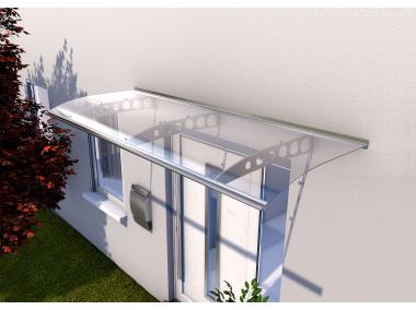 Zdjęcie: Zadaszenie Swing PT/ET 240x90x22,5 cm stal nierdzewna GUTTA