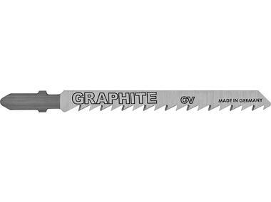 Zdjęcie: Brzeszczoty do wyrzynarki 6TPI, uchwyt typu T, kpl. 2 szt. GRAPHITE