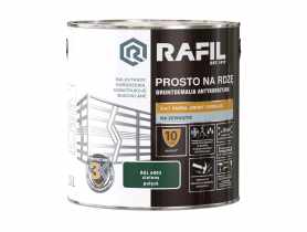Gruntoemalia prosto na rdzę połysk RAL6005 2,5L RAFIL