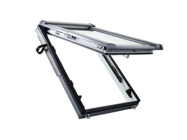 Zdjęcie: Okno uchylno-wysokoosiowe Designo Heat R8H, PVC, 114/118 z Termo-blokiem WD ROTO
