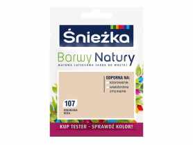 Farba Barwy Natury tester angielska róża 107 25ml ŚNIEŻKA
