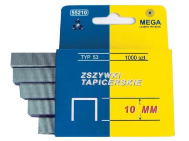 Zdjęcie: Zszywki 6 mm - 1000 szt. typ 53 MEGA