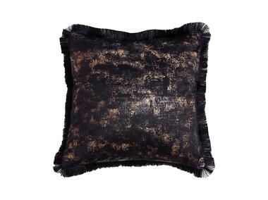 Zdjęcie: Poszewka welwetowa oh my chic2 czarno-złote 45x45 cm OH MY CHIC