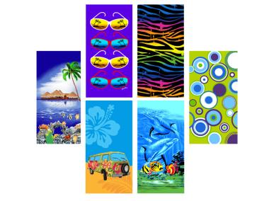 Zdjęcie: Ręcznik plażowy 70x140 cm multikolor MISS LUCY
