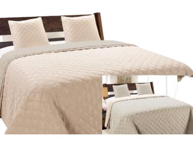 Zdjęcie: Narzuta Vigo II 180x220+2/40 cm 013 pink-light silver EUROMAT