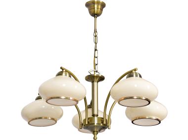 Zdjęcie: Lampa wisząca - sufitowa Aje-Rita 5P E27 5 x 40W Patyna ACTIVEJET