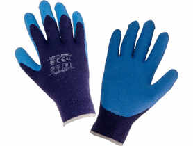 Rękawice robocze ocieplane niebieskie 10 LAHTI PRO