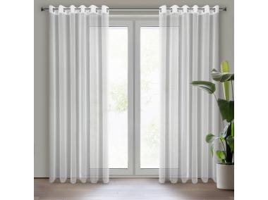 Zdjęcie: Firana gotowa Esel 135x250 cm biały EUROFIRANY