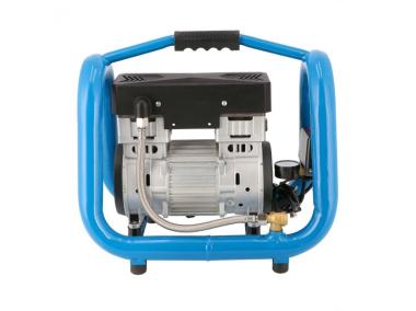 Zdjęcie: Mały kompresor bezolejowy dwutłokowy LMO 4-170 10 bar 1.5 KM/1.1 kW 90 l/min 4L cichy AIRPRESS