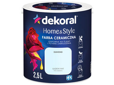 Farba ceramiczna Home&Style diamond 2,5 L DEKORAL