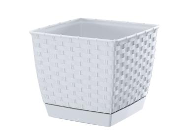 Zdjęcie: Doniczka Ratolla biały 25 cm PROSPERPLAST