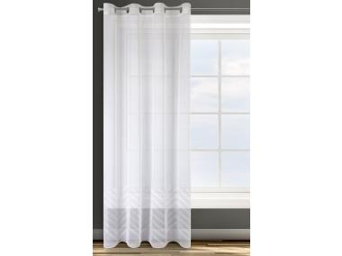 Zdjęcie: Zasłona gotowa D91 Diane 140x250 cm biały EUROFIRANY