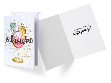 Zdjęcie: Karnet GS-001 Twoje zdrówko KUKARTKA