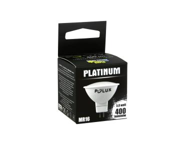 Zdjęcie: Żarówka LED MR16  400 lm plastik bialy POLUX