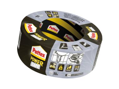 Zdjęcie: Taśma naprawcza Power Tape - srebrna 48 mm - 50 m PATTEX