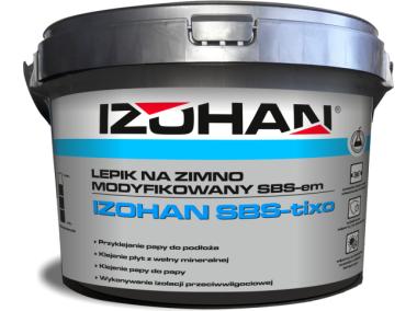 Lepik na zimno modyfikowany SBS-em, SBS-tixo 5 kg IZOHAN