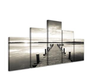 Zdjęcie: Obraz Multicanvas-100x150 cm St174 Molo STYLER