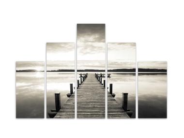 Zdjęcie: Obraz Multicanvas-100x150 cm St174 Molo STYLER