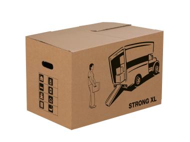 Zdjęcie: Pudło Strong XL do przeprowadzki 70x40x40 cm BERTONI