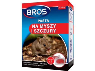 Zdjęcie: Pasta na myszy i szczury 230 g BROS