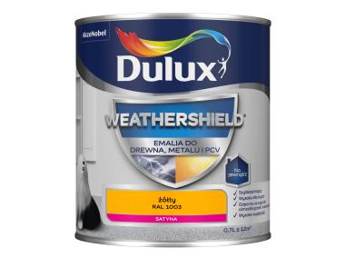Zdjęcie: Emalia Dulux Weathershield żółty RAL 1003 DULUX