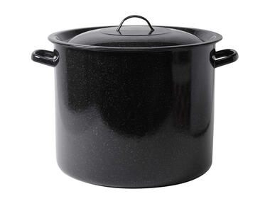 Zdjęcie: Garnek gładki 36 cm - 30 L z pokrywką FLORINA
