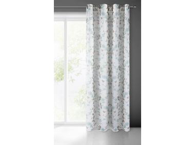 Zdjęcie: Zasłona gotowa Dagie 140x250 cm niebieski EUROFIRANY