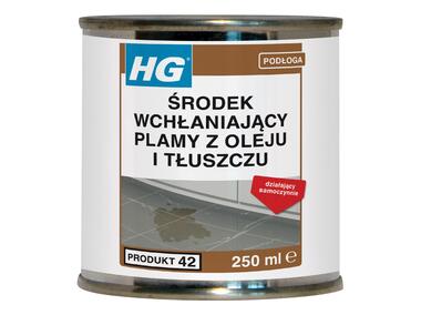 Zdjęcie: Śreodek wchłaniający plamy z oleju i tłuszczu 250 ml HG