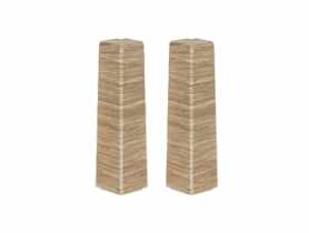 Zakończenia do listwy przypodłogowej Masterline narożnik zew. 1 kpl. 2 szt. Copper wood Mat CEZAR
